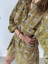 Camisa Positano loto mostaza