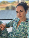 Pijama flor de loto aqcua
