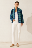 Chaqueta velvet bordada