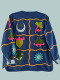 Saco Velvet bordado Historia