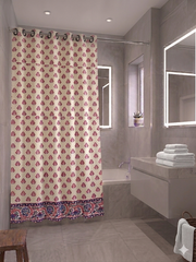 Cortina de Baño Sello Lila