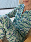 Pijama flor de loto aqcua