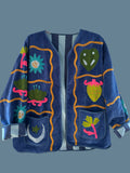 Saco Velvet bordado Historia