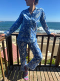 Pijama búlgaros azules