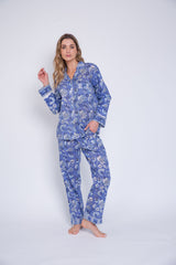 Pijama pine blue
