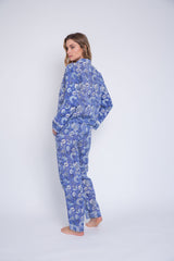 Pijama pine blue